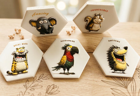 Custom Printed Fridge Magnets - 3D Raised Texture